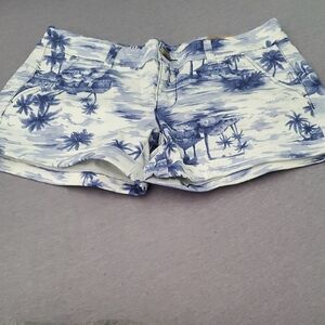 American Eagle Tropical Print Women's Shorts Midi Size 6